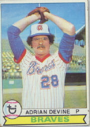 1979 Topps Baseball Cards      257     Adrian Devine